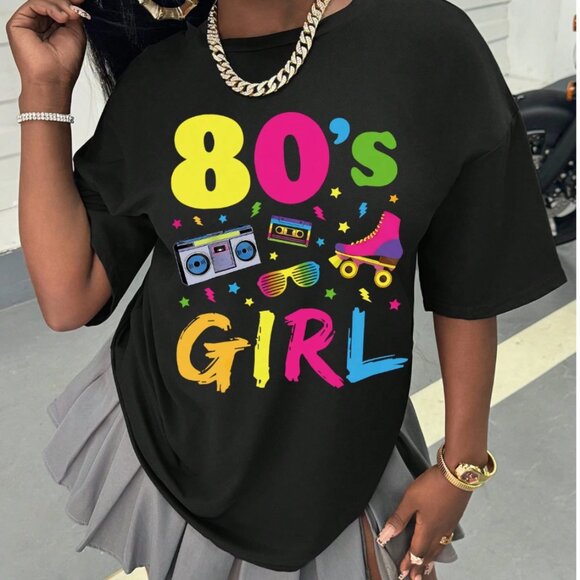 *Complete* Plus Size Women's 80's Costume | Outfit 80's - Picture 3 of 6